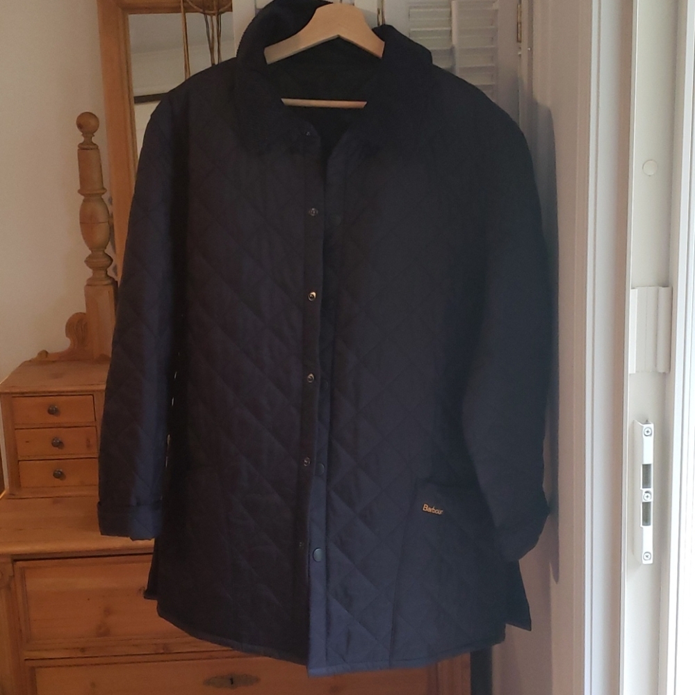 Barbour quiltet jacket (Annadale), navy, XL
